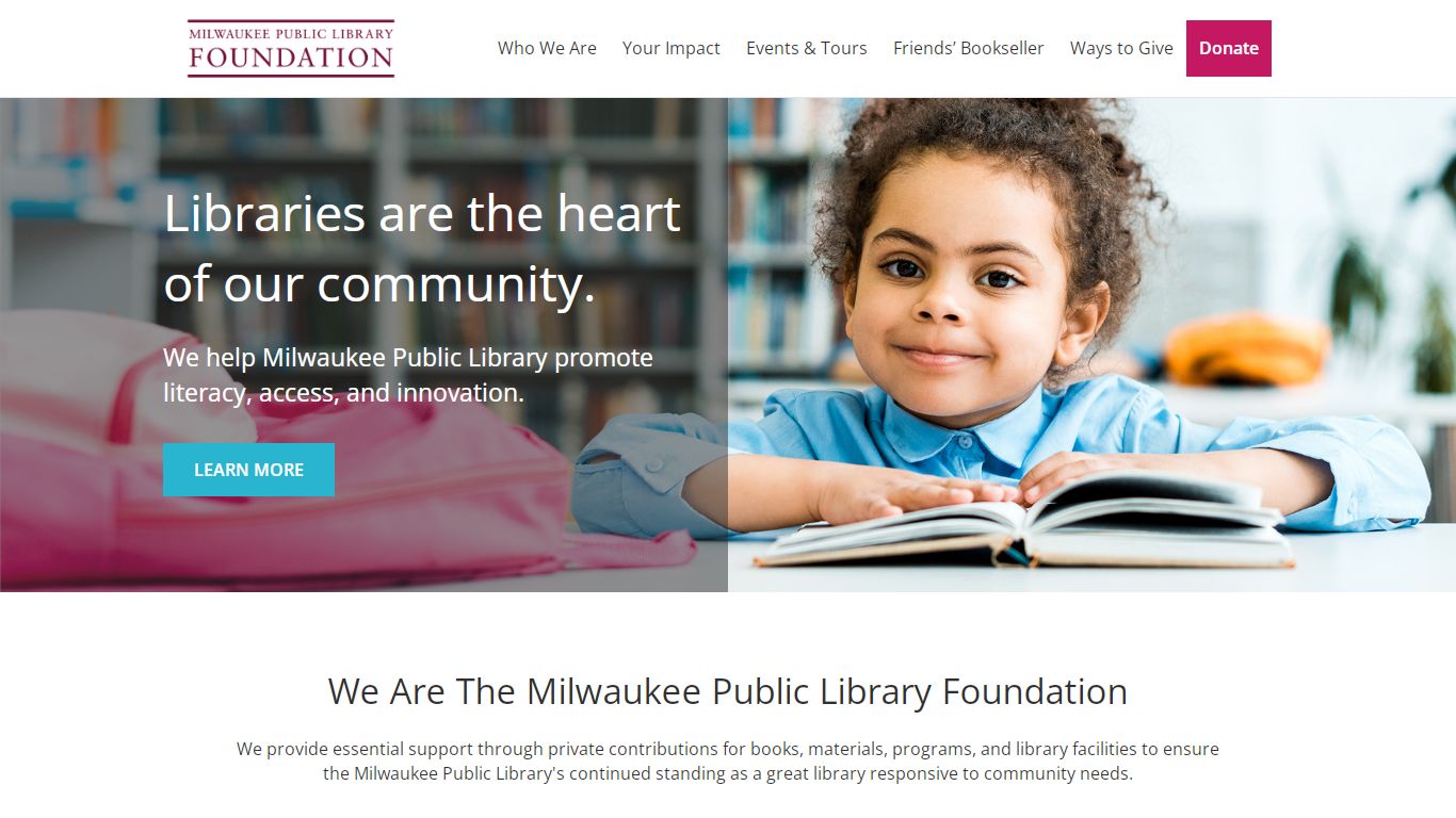 Home - Milwaukee Public Library Foundation