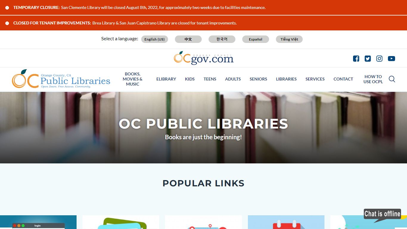 Home Page | OC Public Libraries - ocpl.org